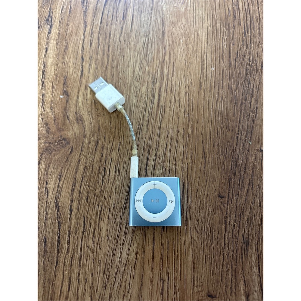 Apple iPod Shuffle 4th Generation Blue 2GB MP3 Player A1373 - Picture 2 of 7